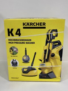 K'ARCHER K4 PRESSURE WASHER - RRP £299.99: LOCATION - FRONT BOOTH