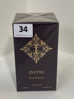 INITIO HIGH FREQUENCY CAMAL BLEND PERFUME 90ML - RRP £245: LOCATION - FRONT BOOTH