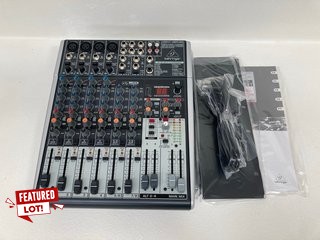 BEHRINGER XENYX X1204USB 8 CHANNEL ANALOG MIXER - RRP £170: LOCATION - FRONT BOOTH