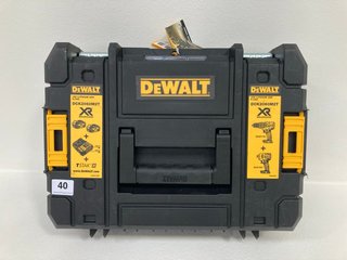 DEWALT DCK2060M2T 18V BRUSHLESS COMBI AND DRIVER TWIN KIT + 2X4.0AH BATTERIES - RRP £259.98: LOCATION - FRONT BOOTH