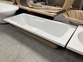 1700 X 700MM NTH SINGLE ENDED BATH WITH GRIP HOLES - RRP £379: LOCATION - C3