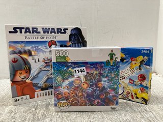 LEGO STAR WARS & ACTION WHEELERS TO ALSO INCLUDE POP FUNKO JIGSAW: LOCATION - F1