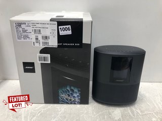 BOSE SMART SPEAKER 500 WITH BUILT IN VOICE CONTROL RRP £359.99: LOCATION - B1