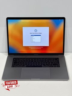 APPLE MACBOOK PRO (15-INCH, 2017) 512 GB LAPTOP IN SPACE GREY: MODEL NO A1707 (UNIT ONLY) 2.9 GHZ QUAD-CORE INTEL CORE I7, 16 GB RAM, 15.4" SCREEN, INTEL HD GRAPHICS 630 1536 MB [JPTM115314]