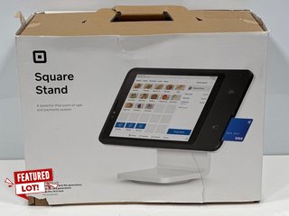SQUARE STAND FOR IPAD P.O.S AND PAYMENT SYSTEM ACCESSORY (WITH BOX & ALL ACCESSORIES) [JPTM116140]