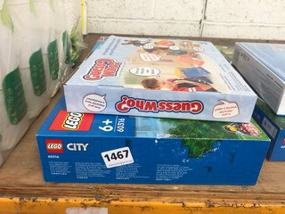 HASBRO GAMING GUESS WHO AND LEGO CITY 60316 CITY ADVENTURES: LOCATION - H10