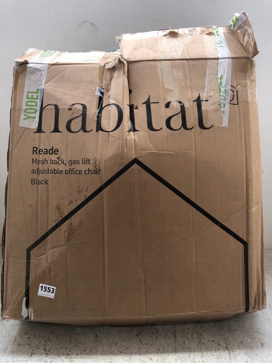 John Pye Auctions HABITAT READE MESH BACK GAS LIFT ADJUSTABLE OFFICE