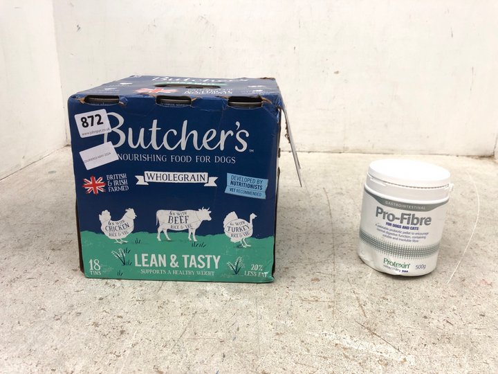 John Pye Auctions BUTCHERS NOURISHING FOOD FOR DOGS LEAN AND TASTY 18