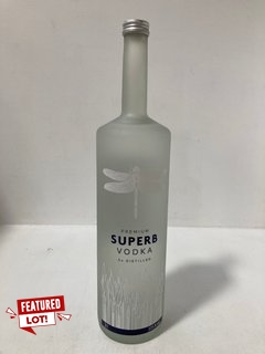 PREMIUM SUPERB MAGNUM VODKA 3L 37.5% VOL (PLEASE NOTE: 18+YEARS ONLY. ID MAY BE REQUIRED): LOCATION - AR10