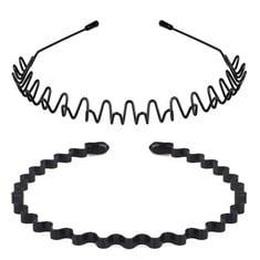 QTY OF ASSORTED ITEMS TO INCLUDE 2PCS SPORTS HAIRBAND FOR MEN. CLEAR/BLACK. : LOCATION - B RACK