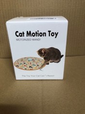 QTY OF ASSORTED ITEMS TO INCLUDE CAT MOTION TOY: LOCATION - B RACK