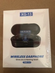 18 X XG-13 WIRELESS EARPHONE. TOTAL RRP £180: LOCATION - C RACK