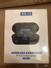 18 X XG-13 WIRELESS EARPHONE. TOTAL RRP £180: LOCATION - C RACK