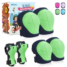 24 X KIDS KNEE PADS WITH GIFT BOX,6 IN 1 PROTECTIVE GEAR SET WITH ELBOW PADS,WRIST GUARD FOR CYCLING SKATEBOARD ROLLER SKATING SCOOTER BIKE BMX SKI SPORTS BOYS GIRLS YOUTH - TOTAL RRP £160: LOCATION