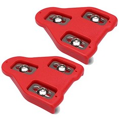 41 X CYCLING DELTA CLEATS COMPATIBLE WITH LOOK DELTA PEDALS BIKE SPD SL CLEATS FOR CYCLING SHOES MEN WOMEN , 9 DEGREE FLOAT  - TOTAL RRP £221: LOCATION - C RACK