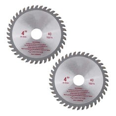 QTY OF ASSORTED ITEMS TO INCLUDE 2PCS 40T TEETH CEMENTED CARBIDE CIRCULAR SAW BLADE ROTARY CUTTING DISC. TOTAL RRP 3310: LOCATION - D RACK