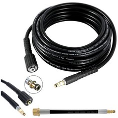 QTY OF ASSORTED ITEMS TO INCLUDE 8M 26FT HIGH PRESSURE WASHER HOSE TUBE. TOTAL RRP £362: LOCATION - D RACK