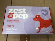 43 X ZEST AND PEP JOINT + 120 CHEWABLE TABLETS FOR YOUNG DOGS 10/2024: LOCATION - A RACK
