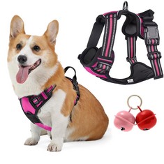 QTY OF HARNESSES TO INCLUDE NO PULL DOG VEST HARNESS. PINK. TOTAL RRP £283: LOCATION - D RACK