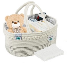 QTY OF ASSORTED ITEMS TO INCLUDE BABY DIAPER CADDY ORGANISER. RIPPLE. : LOCATION - F RACK