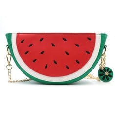 16 X QIMING WATERMELON CROSSBODY PURSE BAG,PU PHONE SHOULDER WALLET FOR WOMEN GIRL - TOTAL RRP £133: LOCATION - A PACK