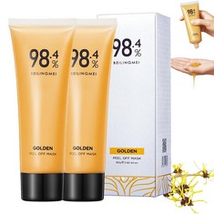 32 X GOLD FOIL PEEL-OFF MASK,ONYCOSTOP PRO - TOTAL RRP £230: LOCATION - F RACK