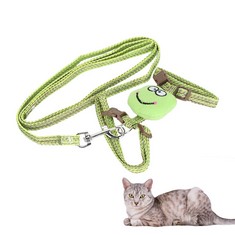 QTY OF ASSORTED ITEMS TO INCLUDE YYMEIDS CAT HARNESS ADJUSTABLE PET HARNESS BREATHABLE CAT VESTS FOR SMALL MEDIUM CATS WALKING: LOCATION - G RACK