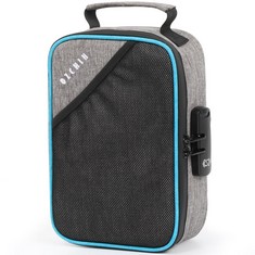 QTY OF ASSORTED ITEMS TO INCLUDE SMELL PROOF BAG. TRAVEL STORAGE BAG. GREY. TOTAL RRP £398: LOCATION - G RACK