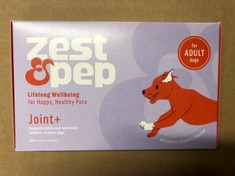 18 X ZEST AND PEP LIFELONG WELLBEING FOR HAPPY HEALTHY PETS CHEWABLE SUPPLEMENTS RRP £266: LOCATION - A