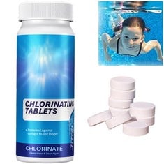 28 X SWIMMING POOL EFFERVESCENT CLEANING TABLET,MULTIFUNCTION CHLORINE TABLETS,CHLORINE TABLETS FOR SWIMMING POOL,SWIMMING POOL EFFERVESCENT TABLET,MAKE THE POOL CLEARER AND MORE REASSURING,(100G) -