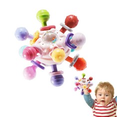 26 X TEETHING TOYS FOR BABY,BABY RATTLE TEETHING BALL TOYS SOFT SILICONE SENSORY TEETHER BALLS COLORFUL TEETHING BALLS GRASPING ACTIVITIES BABY TOYS FOR 0-6-12-18 MONTHS GIRLS BOYS GIFTS - TOTAL RRP