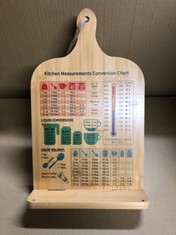 QTY OF ITEMS TO INCLUDE KITCHEN MEASUREMENTS CHART RRP£341: LOCATION - B