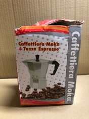 QTY OF ITEMS TO INCLUDE CAFFETTIERA MOKA 6 TAZZE ESPRESSO RRP £400: LOCATION - B