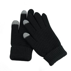 34 X CARIMEE - WOMEN'S WINTER WARM TOUCHSCREEN GLOVES, LADIES KNITTED GLOVES WITH ELASTIC CUFF FOR OUTDOOR CYCLING HIKING CLIMBING SPORTS BICYCLE - TOTAL RRP £107: LOCATION - B