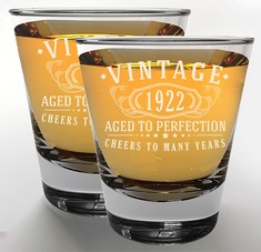 QTY OF ASSORTED ITEMS TO INCLUDE SPOTTED DOG COMPANY 2 PCS ETCHED SHOT GLASSES RRP £385: LOCATION - A