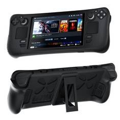 QTY OF ITEMS TO INCLUDE SILICONE PROTECTIVE CASE WITH KICKSTAND FOR STEAM DECK: LOCATION - C