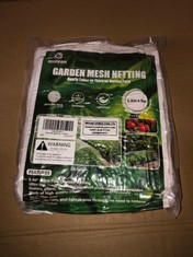 QTY OF ITEMS TO INCLUDE GARDEN MESH NET RRP £330: LOCATION - D