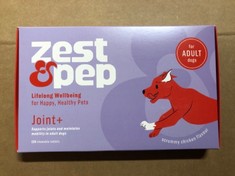 50X ZEST AND PEP LIFELONG WELLBEING FOR HAPPY AND HEALTHY PETS RRP £ 748: LOCATION - D