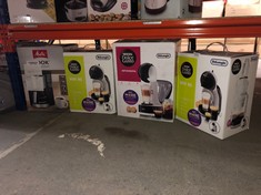 QTY OF ITEMS TO INCLUDE DE'LONGHI EDG 155.BG NESCAFÉ DOLCE GUSTO MINI-ME AUTOMATIC COFFEE MACHINE 0.8 LITERS, BLACK & ARCTIC GREY: LOCATION - E