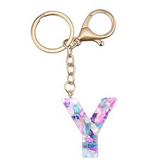 117 X RUESIOUS LETTER KEYCHAIN PENDANT LETTER KEYCHAIN RRP £230: LOCATION - F