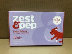 33 X ZEST AND PEP LIFELONG WELLBEING FOR HAPPY HEALTHY PETS CHEWABLE SUPPLEMENTS RRP £493: LOCATION - A