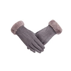 29 X LADIES GLOVES WINTER GLOVES WOMEN TOUCH SCREEN GLOVES TEXTING GLOVES COLD WEATHER THICK WARM GLOVES OUTDOOR SPORTS DRIVING SKIING RUNNING CYCLING (LADIES WINTER GLOVES FOR GREY) - TOTAL RRP £266