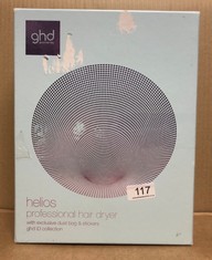 GHD HELIOS HAIR DRYER - LIMITED EDITION PASTEL BLUE, PROFESSIONAL HAIRDRYER, POWERFUL AIRFLOW, STYLE WITH SPEED AND CONTROL, 30 PERCENT MORE SHINE.: LOCATION - A