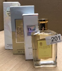 QTY OF ITEMS TO INCLUDE FLORIS JF PERFUME: LOCATION - B