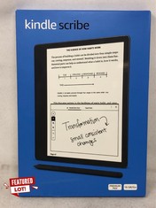 KINDLE SCRIBE PREMIUM PEN 16GB-GO (SEALED) RRP £360: LOCATION - A