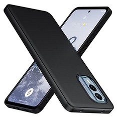 QTY OF ITEMS TO INCLUDE CRANK NOKIA X30 5G CASE, SOFT TPU COVER MATTE [ANTI-SCRATCH] [ANTI-FINGERPRINT] FOR NOKIA X30 5G-BLACK - TOTAL RRP £249::: LOCATION - C RACK