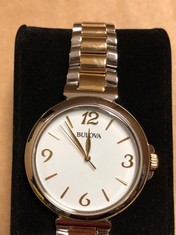 LADIES BULOVA WATCH: LOCATION - E RACK