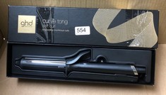 GHD CURVE SOFT CURL TONG - 32MM LARGE BARREL, CREATES BIG CURLS AND SOFT WAVES, ULTRAZONE TECHNOLOGY WITH OPTIMUM STYLING TEMP 185ºC, PROTECTIVE COOL TIP, AUTO SLEEP MODE.: LOCATION - F RACK