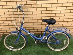 VINTAGE BSA FOLDER BIKE FOLDING FRAME, 20" WHEELS, 6 SPEED STURMEY ARCHER GEARS. :: LOCATION - FLOOR(COLLECTION OR OPTIONAL DELIVERY AVAILABLE)