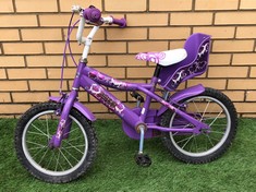 KIDS PURPLE SWEET 16 BIKE : LOCATION - FLOOR(COLLECTION OR OPTIONAL DELIVERY AVAILABLE)